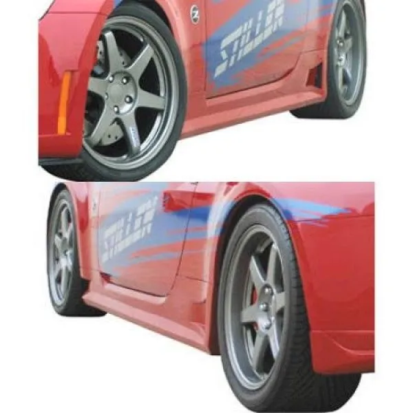 2003-2008 Nissan 350Z [Z33] 4-Piece Body Kit [Series 3 Skirts w/ Series 2 Front Fascia] - 1035010KT