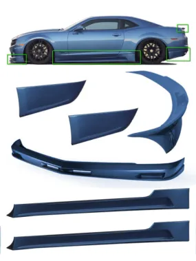 2010-2013 Chevy Camaro SS 6-Piece Body Kit - KB51000KT