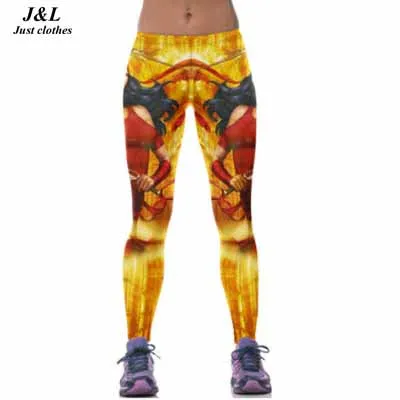 22 Colors Classic Captain America 3D Print Women Sporting Leggings Sexy Fitness Pants Female Elastic Workout Clothes Ropa Mujer