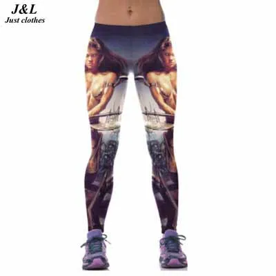 22 Colors Classic Captain America 3D Print Women Sporting Leggings Sexy Fitness Pants Female Elastic Workout Clothes Ropa Mujer