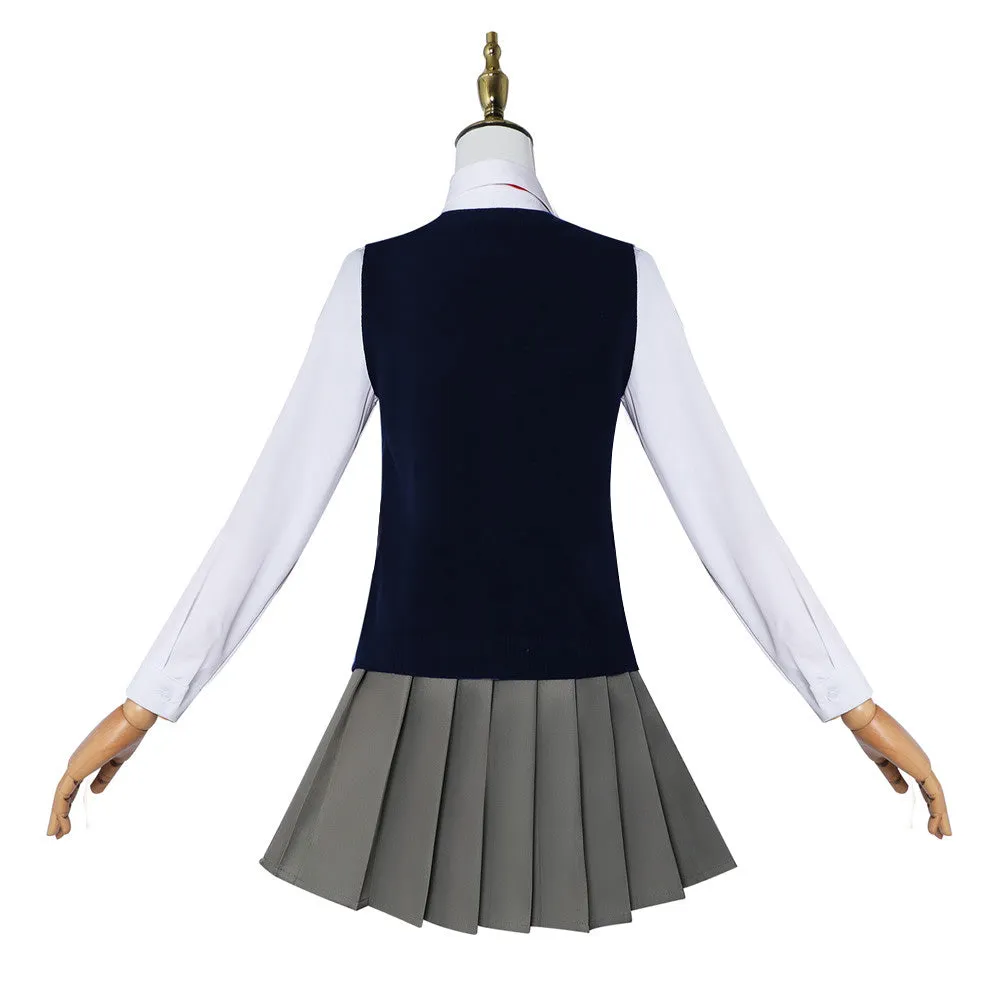 2.5 Dimensional Seduction Lilysa Amano Ririsa Amano School Uniform Cosplay Costume