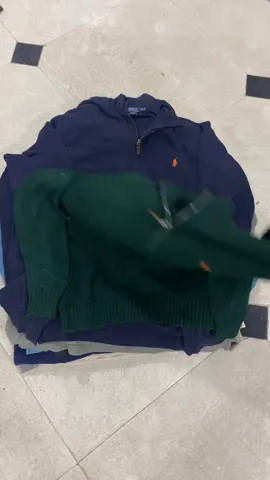 A grade Ralph Lauren 1/4 sweater -15 pieces