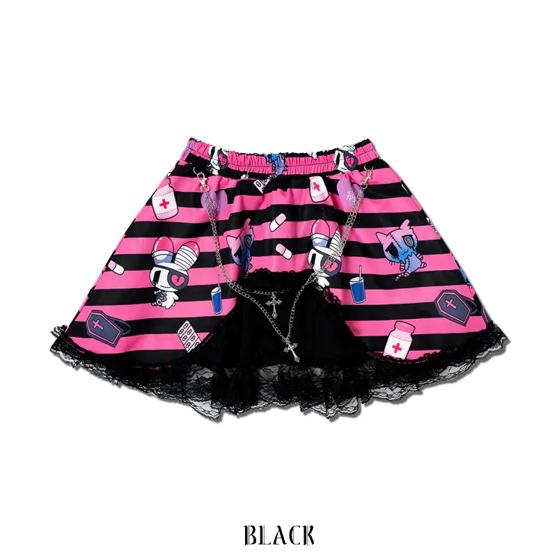 ACDC RAG x Menherachan black skirt