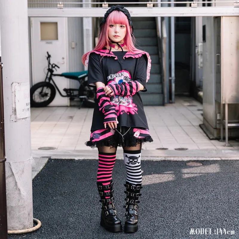 ACDC RAG x Menherachan black skirt