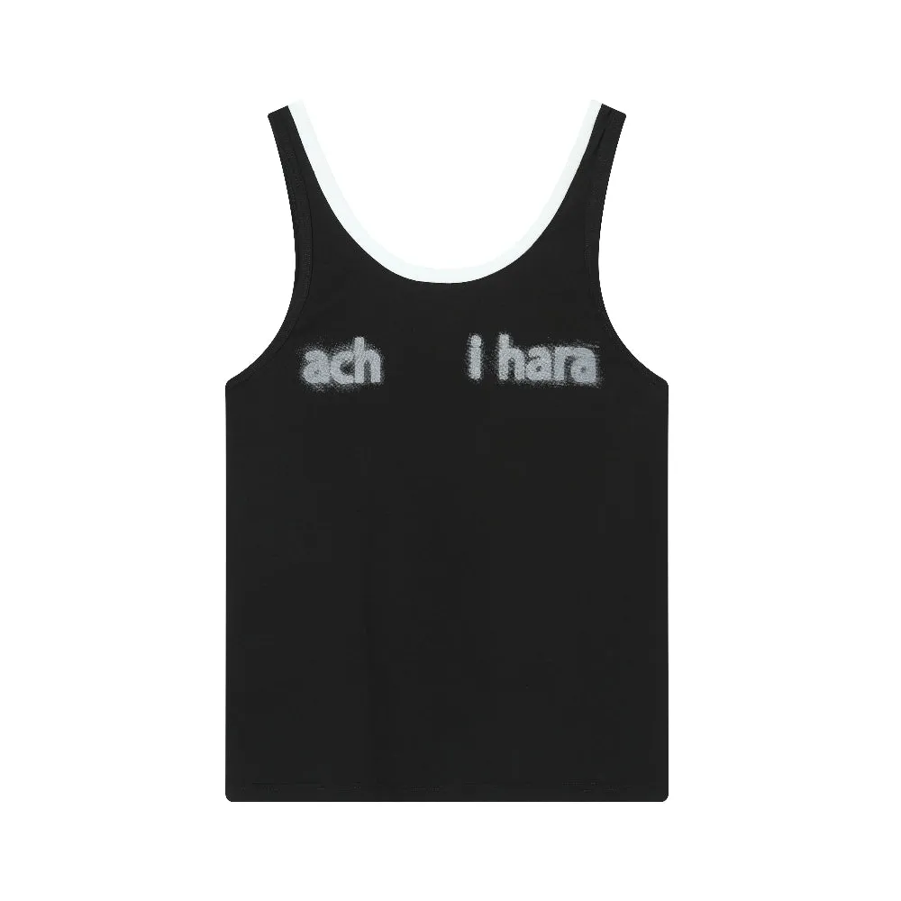 Achihara Round Neck Vest