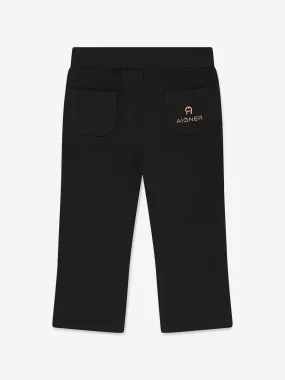 Aigner Baby Girls Logo Joggers in Black