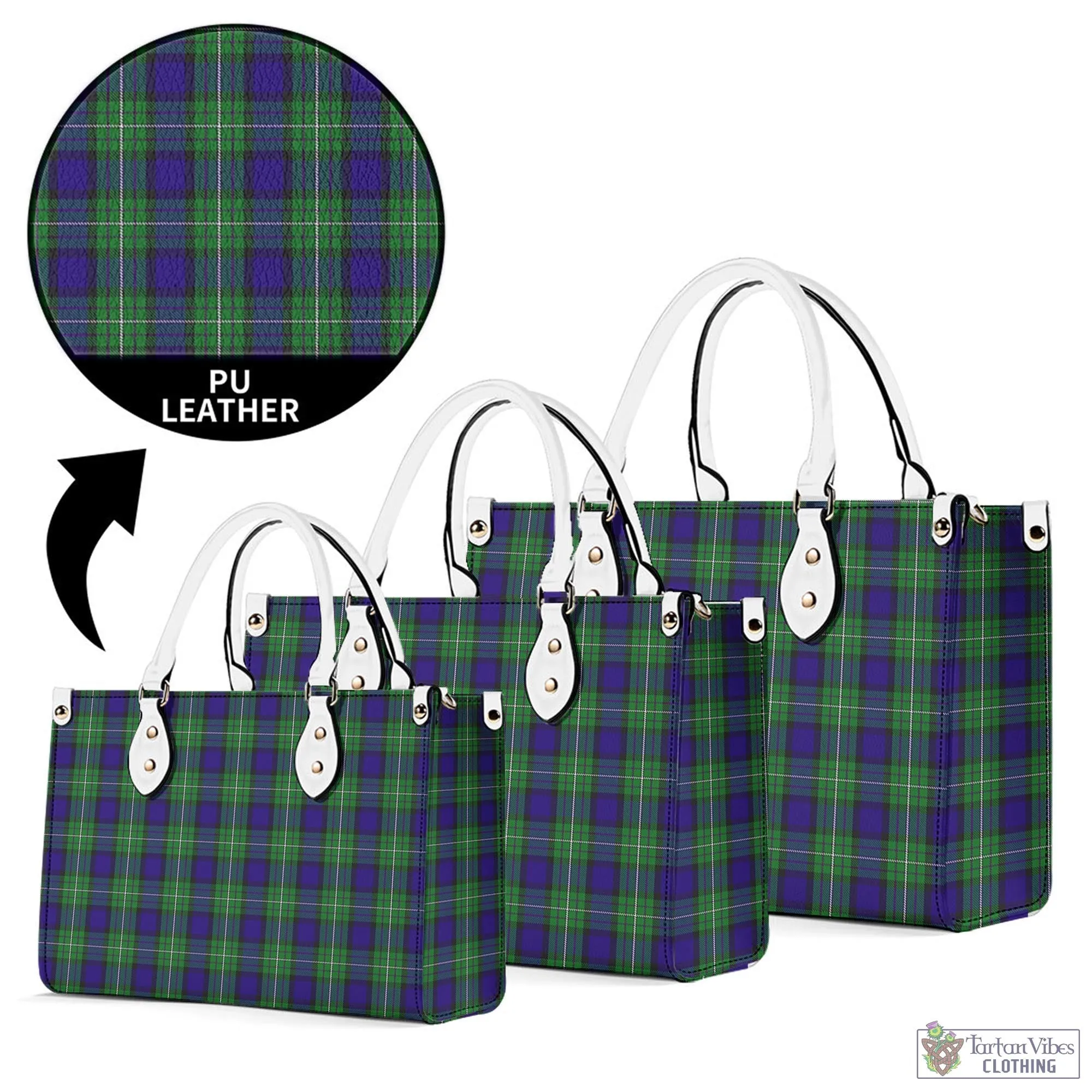 Alexander Tartan Luxury Leather Handbags