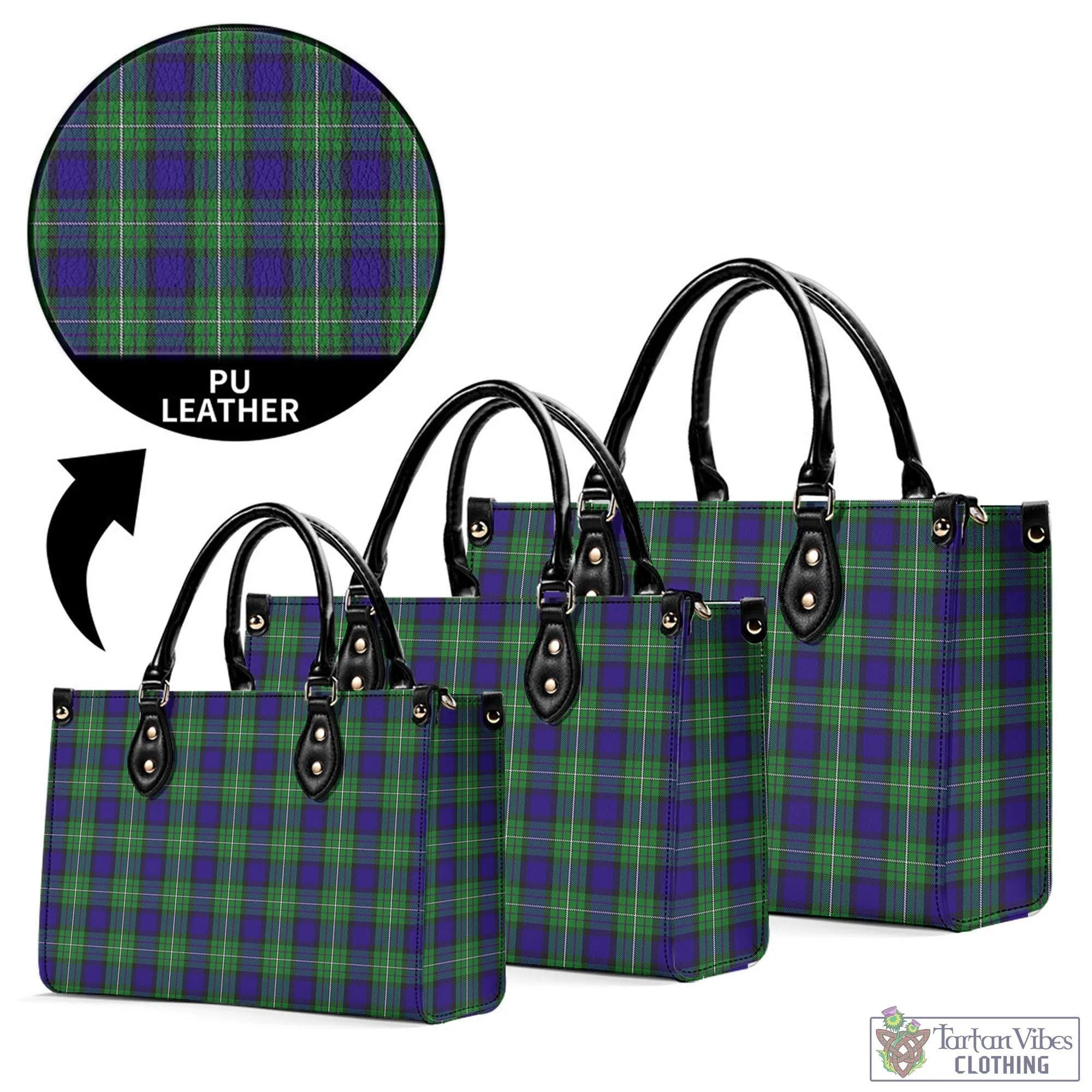 Alexander Tartan Luxury Leather Handbags