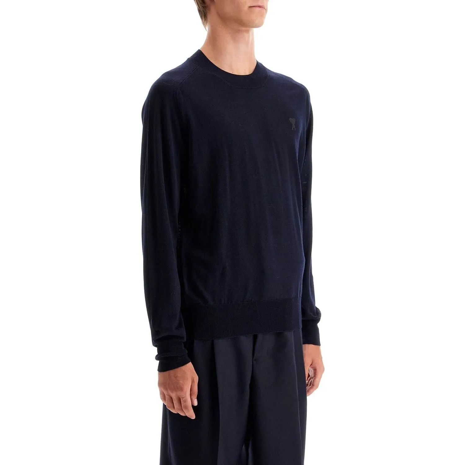 Ami Alexandre Matiussi lightweight wool raglan pullover