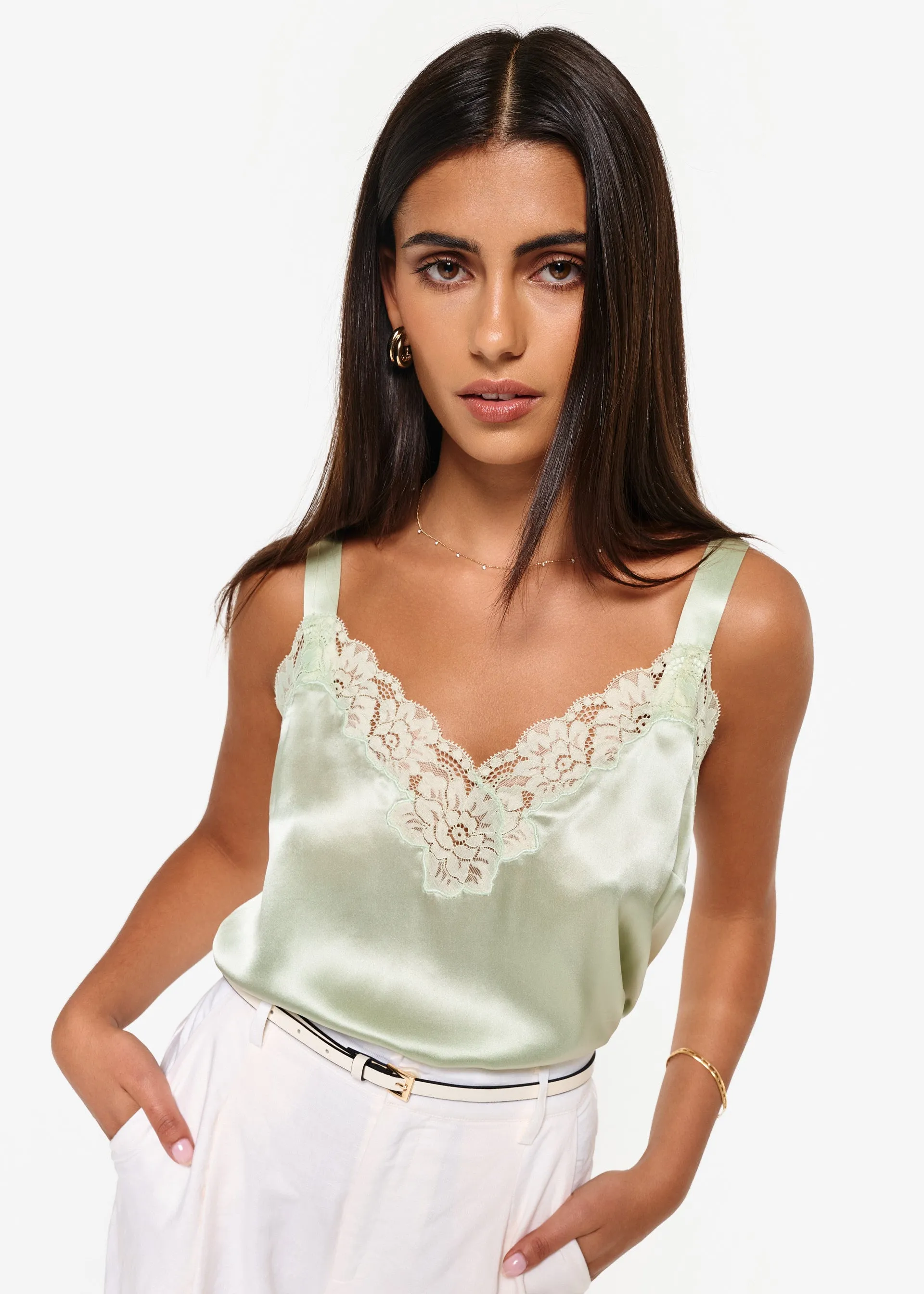 Amora Camisole Sea Glass