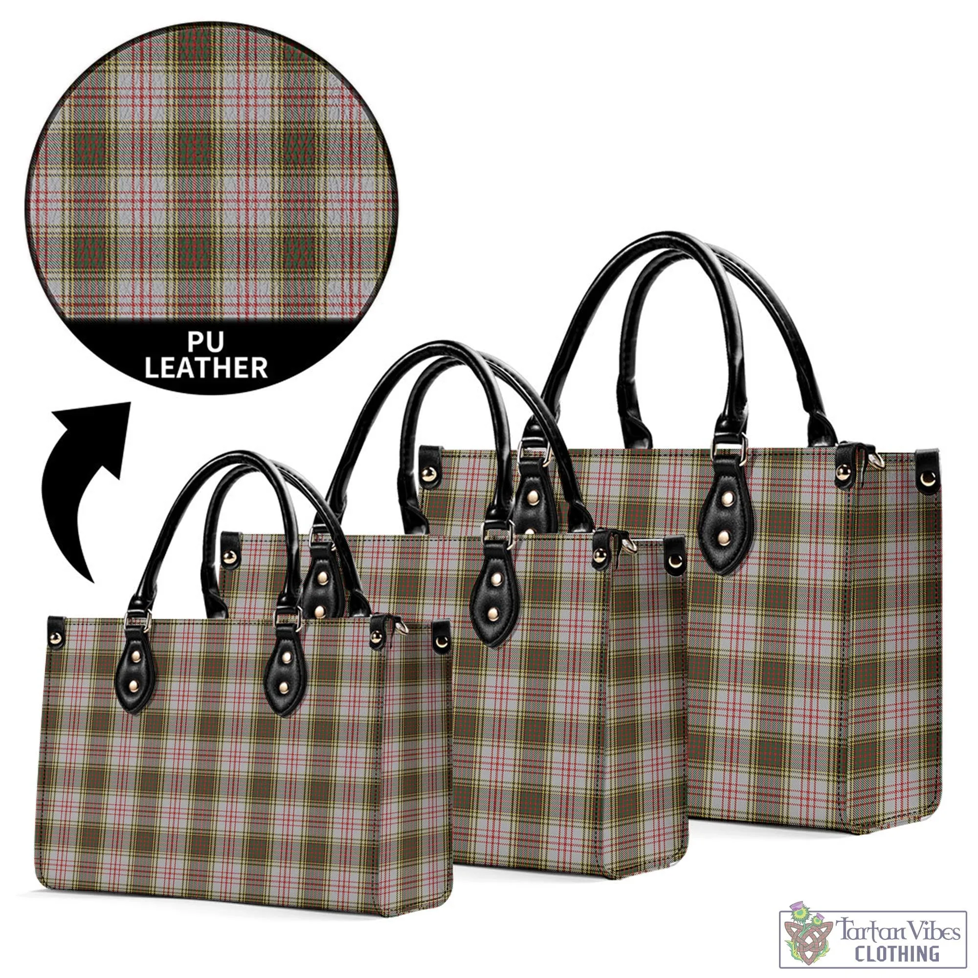 Anderson Dress Tartan Luxury Leather Handbags