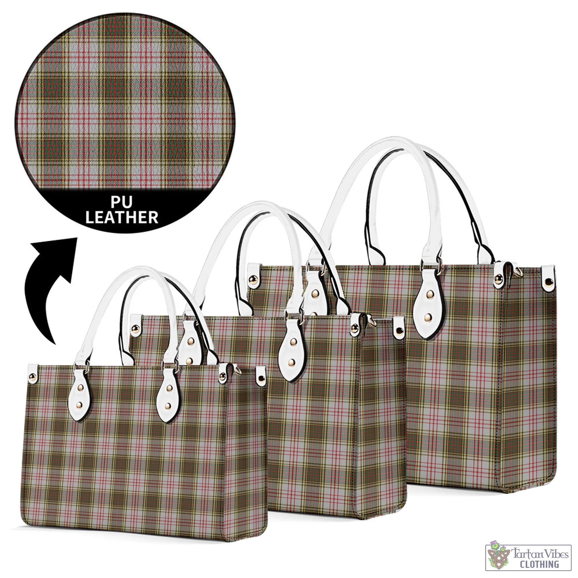 Anderson Dress Tartan Luxury Leather Handbags