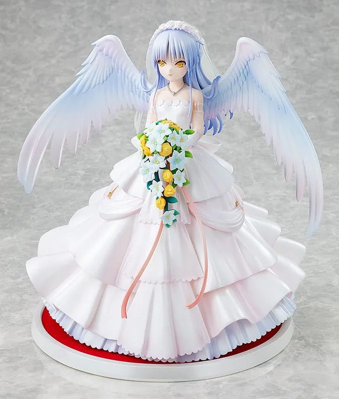 angel beats! pvc statue 1/7 kanade tachibana: wedding ver. 22 cm  statues  anime  statue