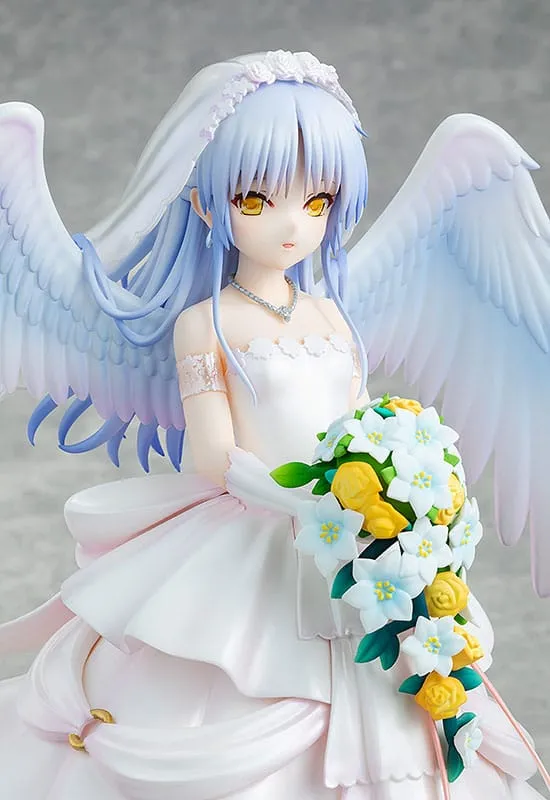 angel beats! pvc statue 1/7 kanade tachibana: wedding ver. 22 cm  statues  anime  statue