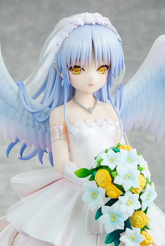 angel beats! pvc statue 1/7 kanade tachibana: wedding ver. 22 cm  statues  anime  statue