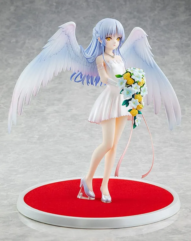 angel beats! pvc statue 1/7 kanade tachibana: wedding ver. 22 cm  statues  anime  statue