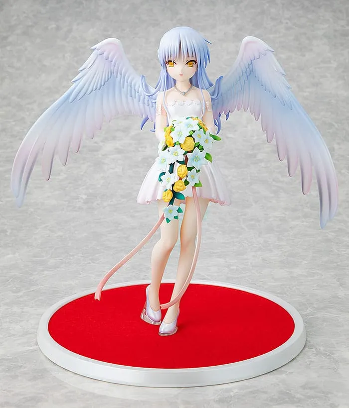 angel beats! pvc statue 1/7 kanade tachibana: wedding ver. 22 cm  statues  anime  statue