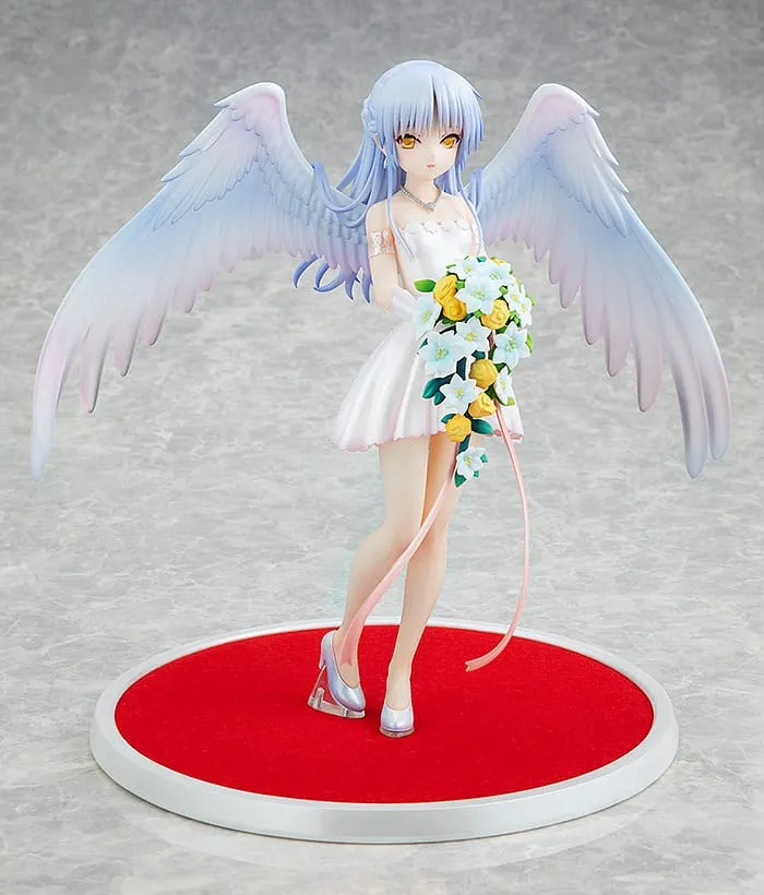 angel beats! pvc statue 1/7 kanade tachibana: wedding ver. 22 cm  statues  anime  statue