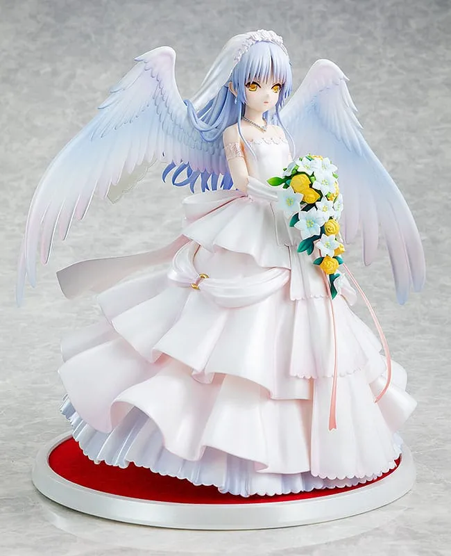 angel beats! pvc statue 1/7 kanade tachibana: wedding ver. 22 cm  statues  anime  statue