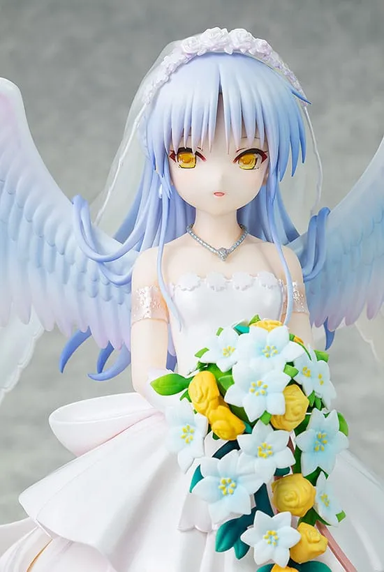 angel beats! pvc statue 1/7 kanade tachibana: wedding ver. 22 cm  statues  anime  statue