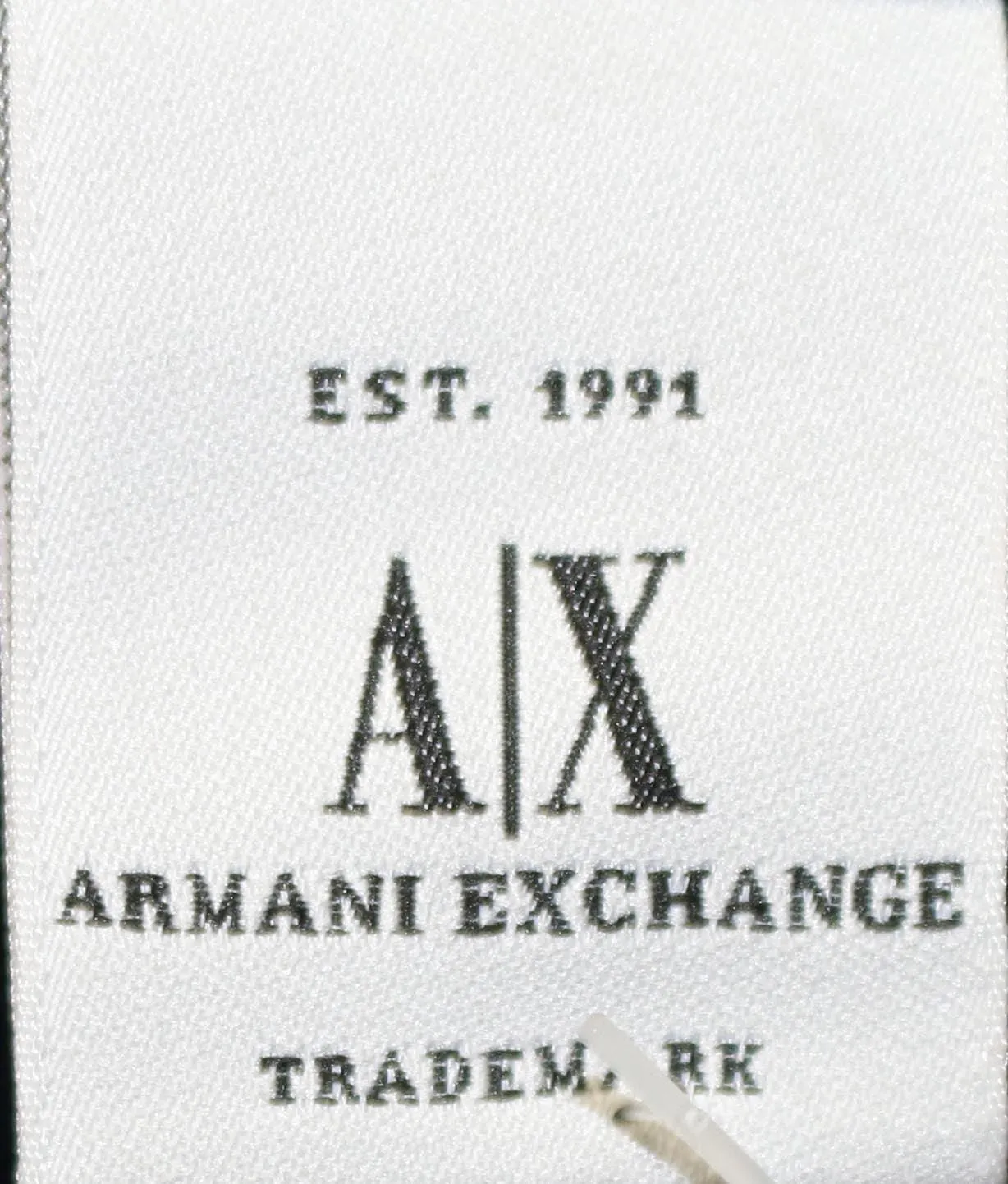 Armani Exchange Velvet Knee Length Skirt Black with Blue Pattern Size 6