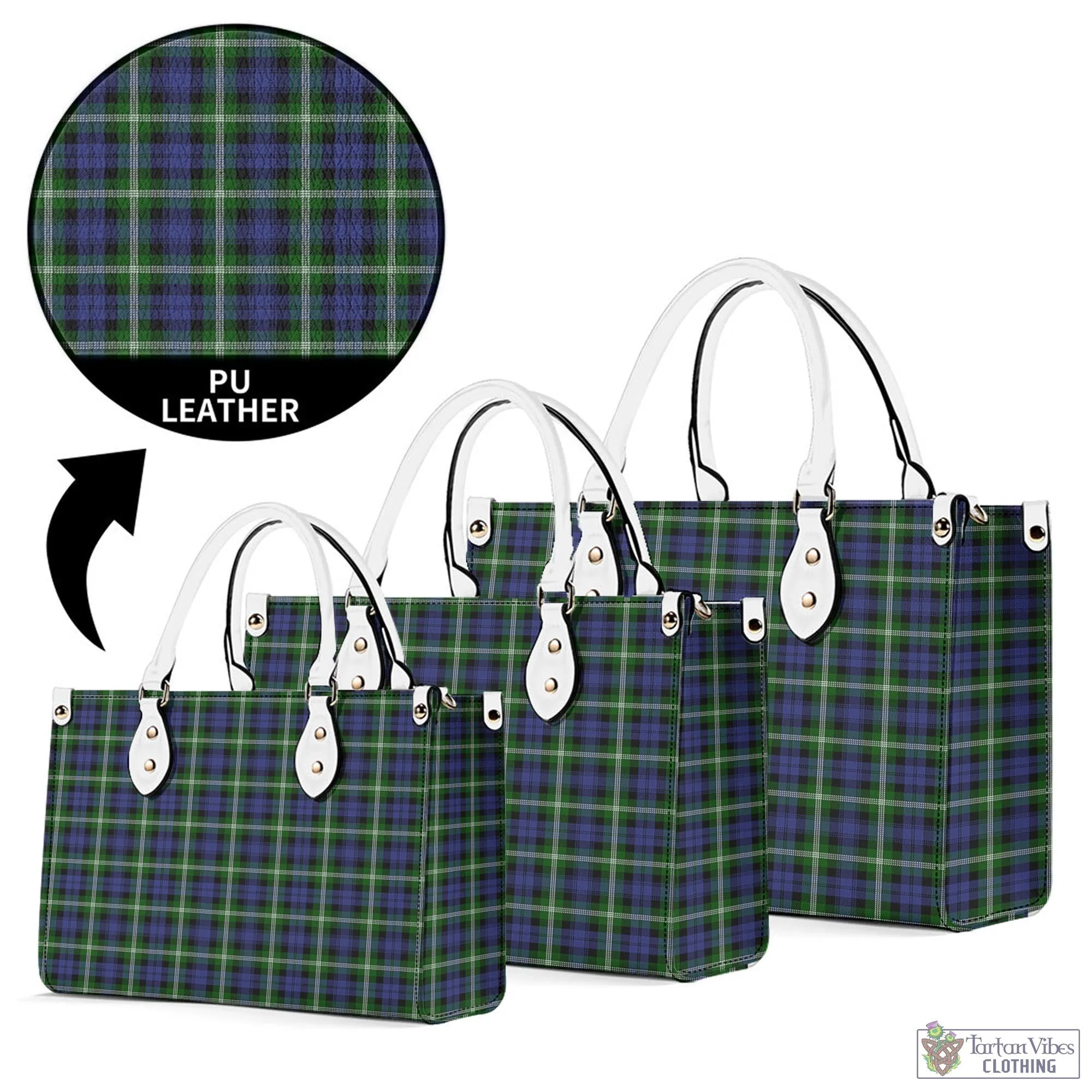 Baillie (Bailey) Tartan Luxury Leather Handbags