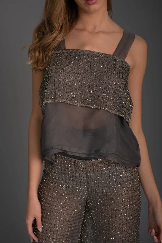 Beaded Camisole Top