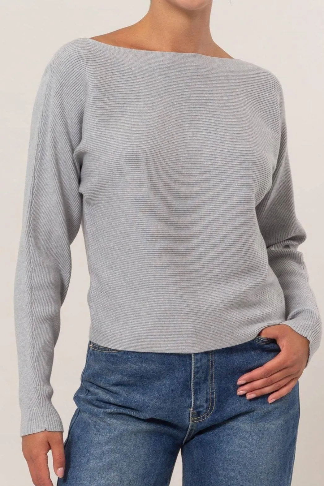 Bessie Boat Neckline Sweater