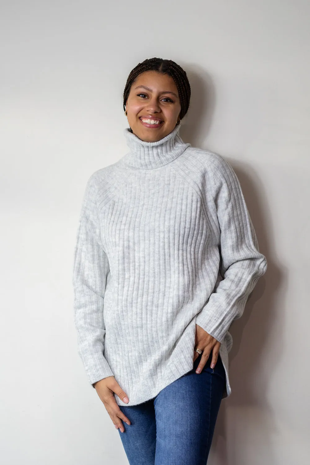 BFF Easy Rib Sweater