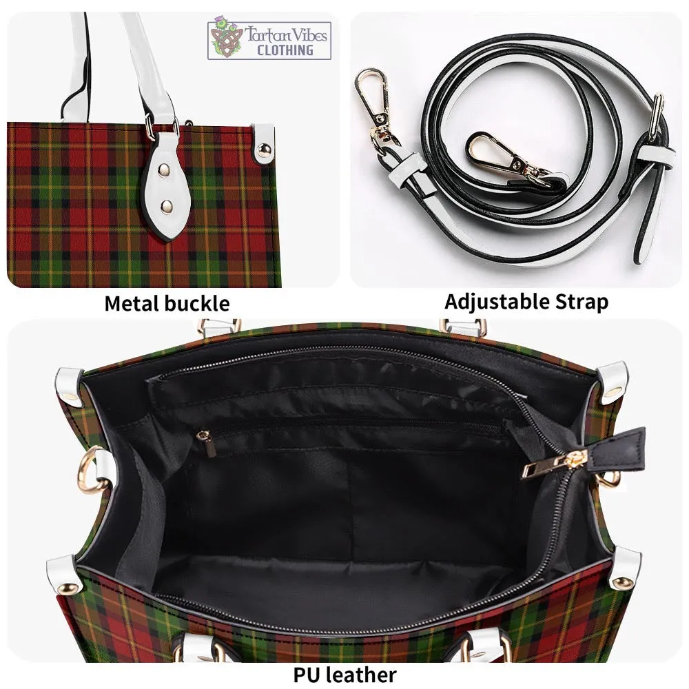 Blackstock Red Dress Tartan Luxury Leather Handbags