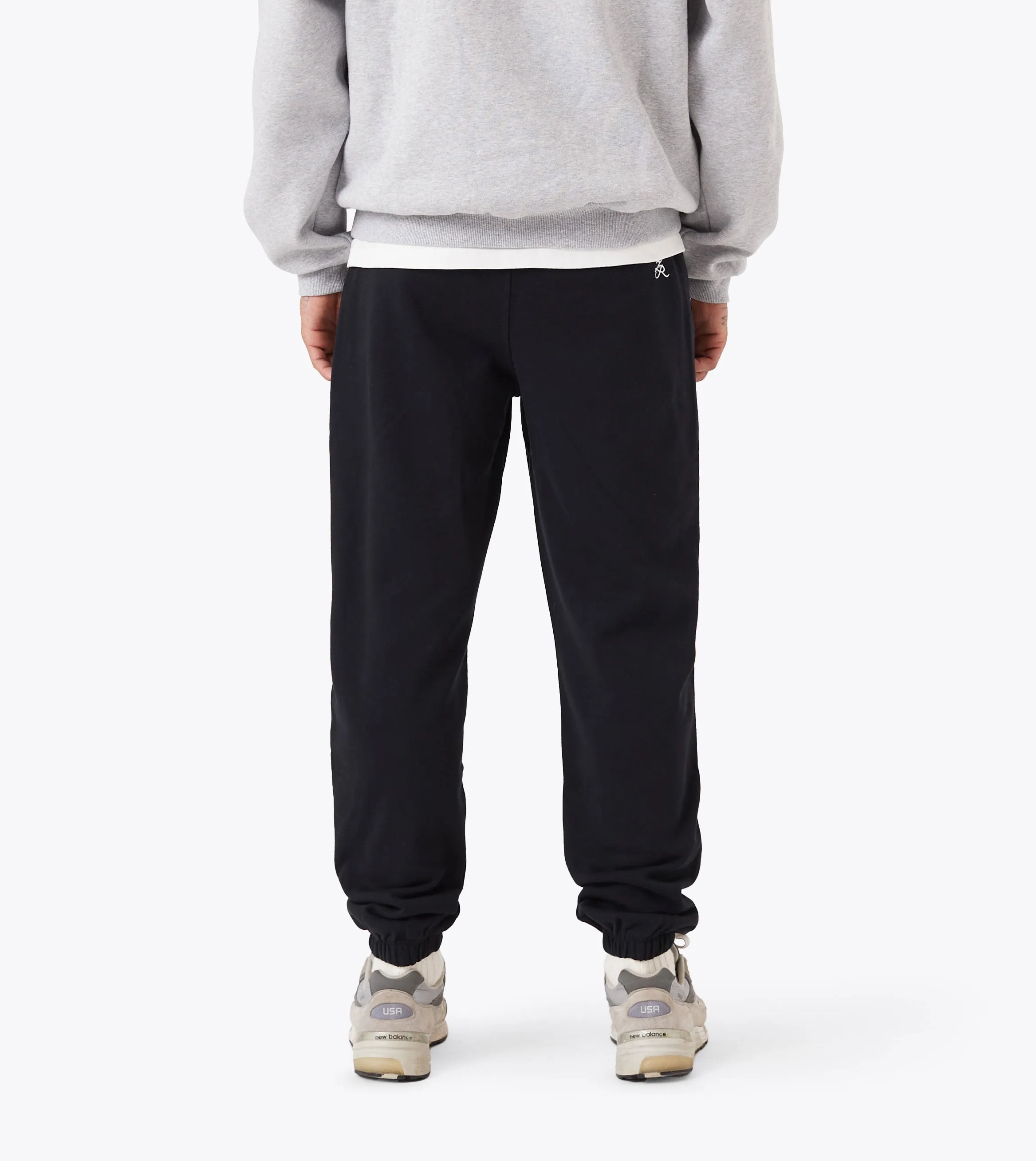 Box Fleece Jogger Black