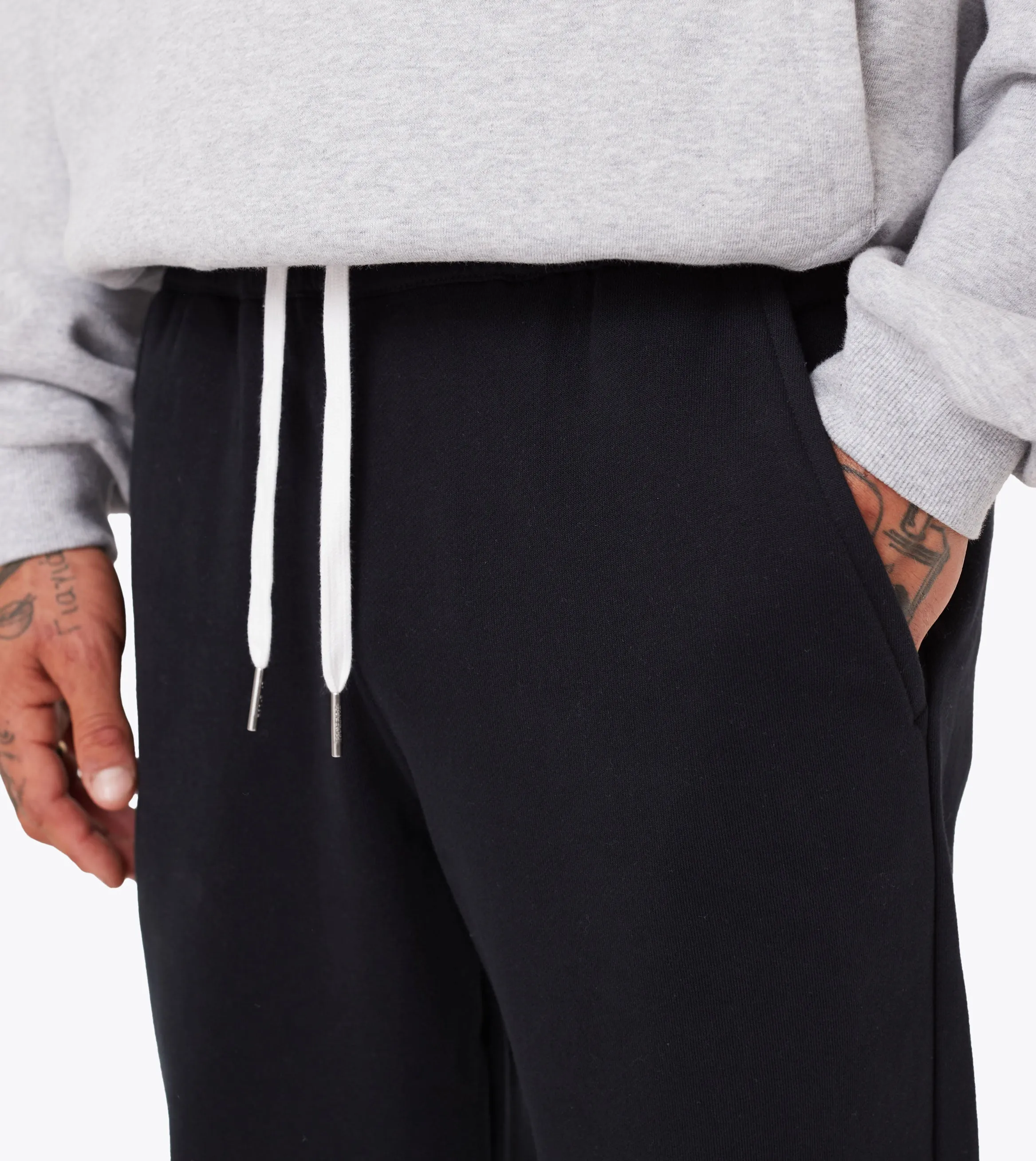 Box Fleece Jogger Black