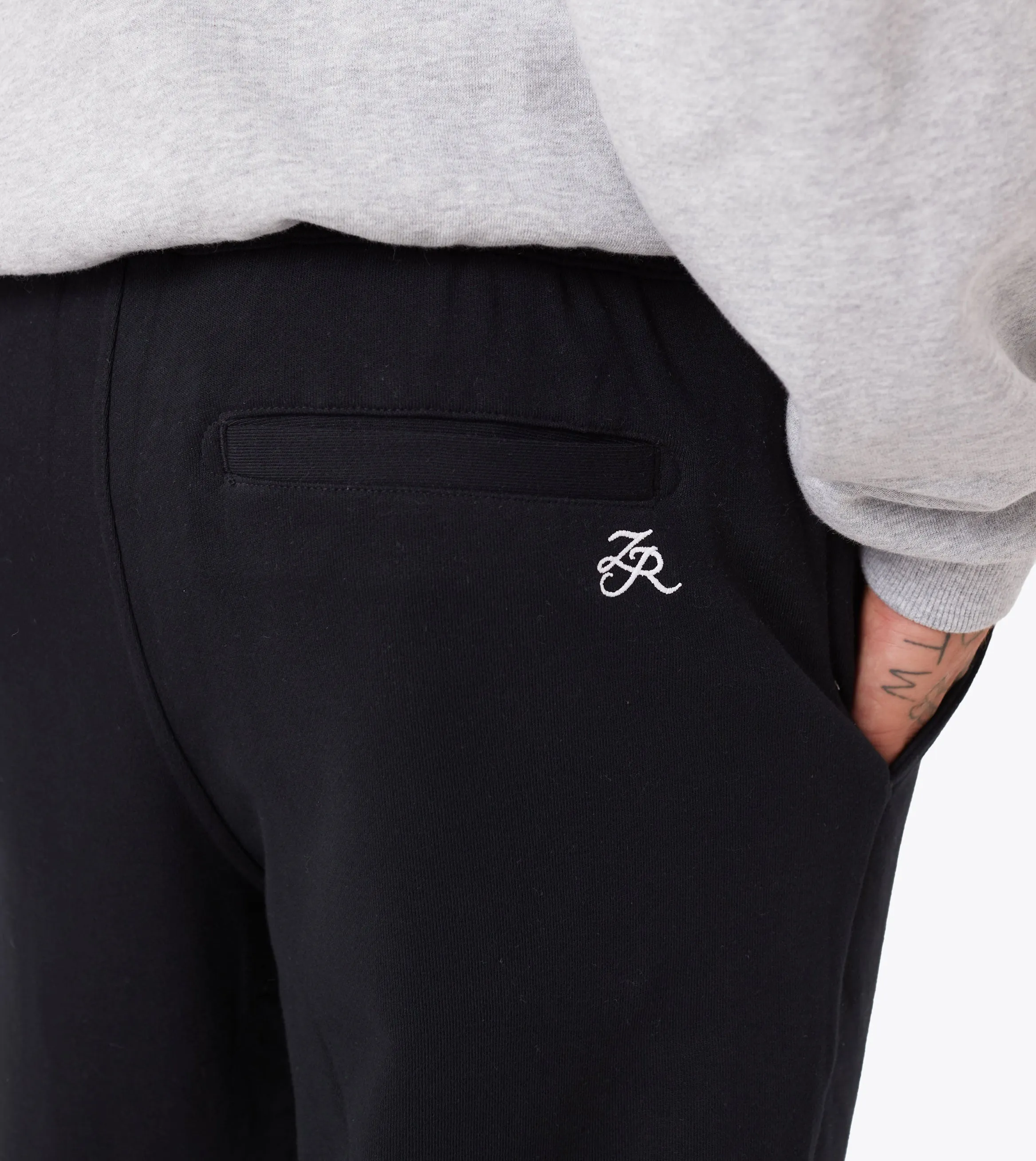 Box Fleece Jogger Black