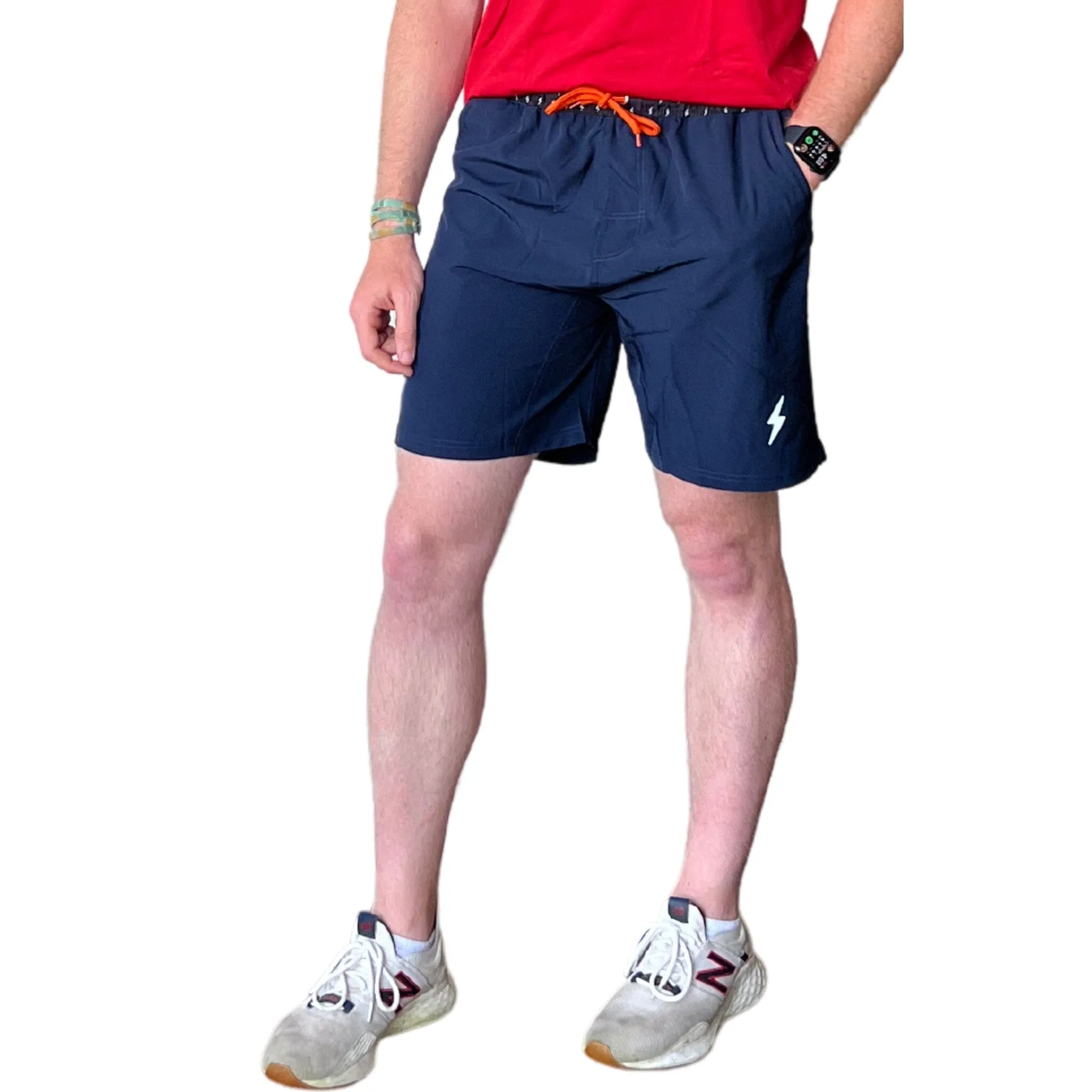 BRUCE BOLT 7" SHORT - NAVY