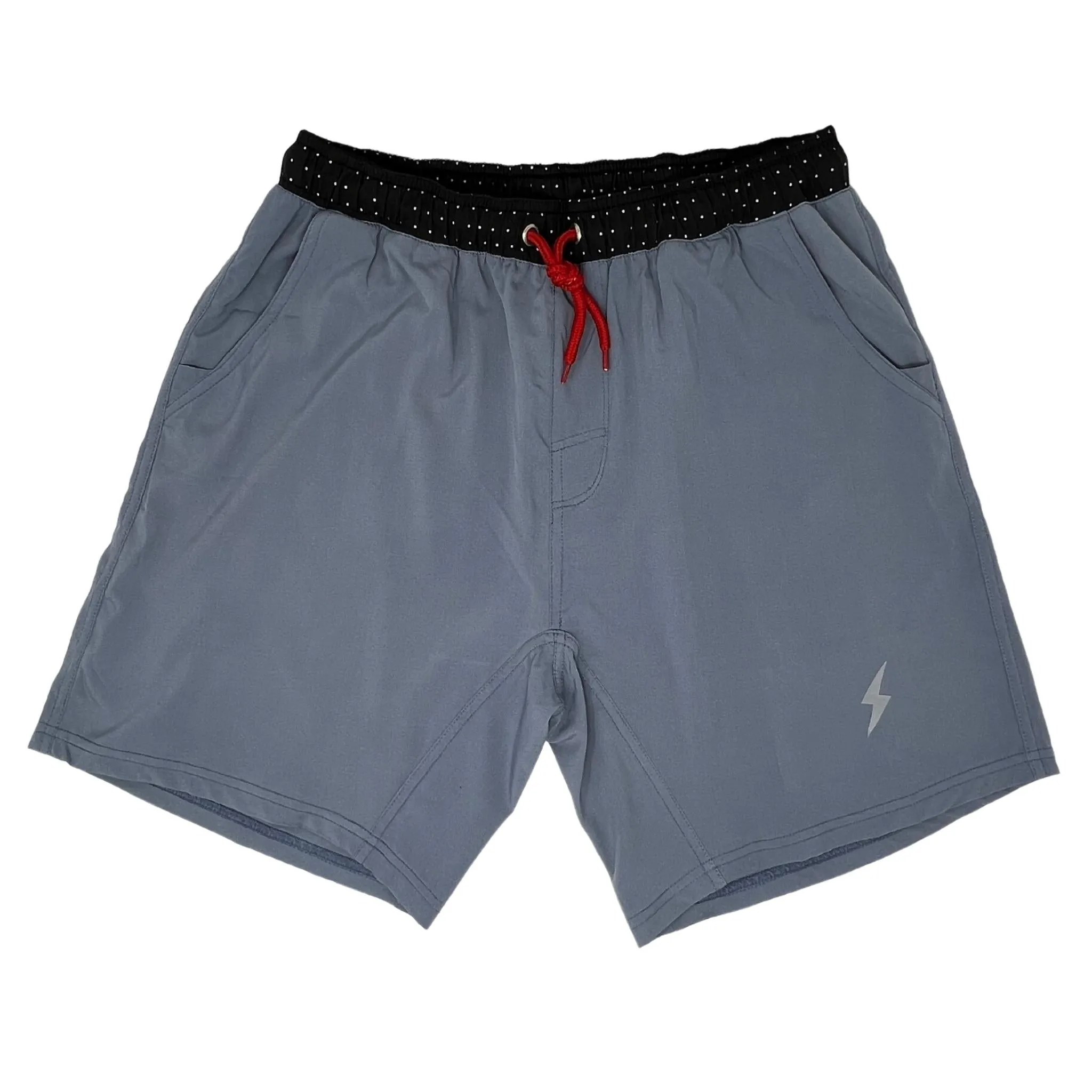 BRUCE BOLT 7" SHORTS - STEEL BLUE