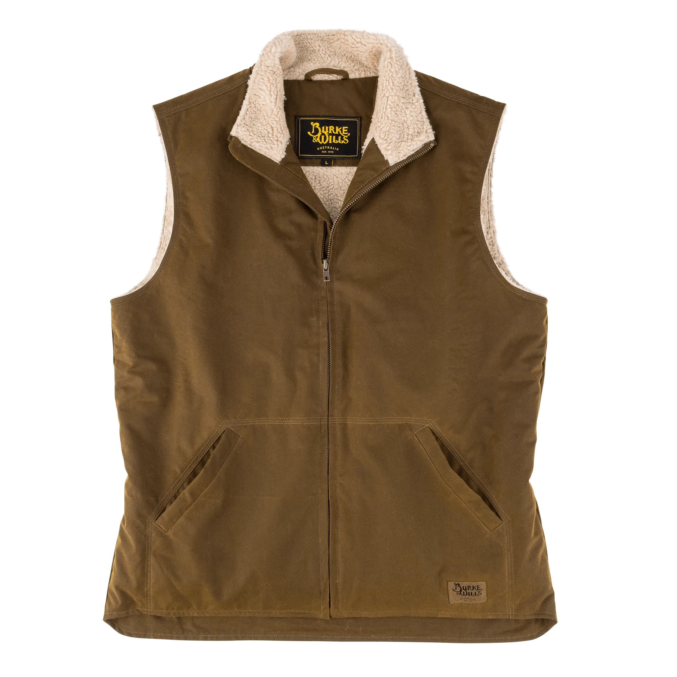 Burke & Wills Men's King's Vest Bronze