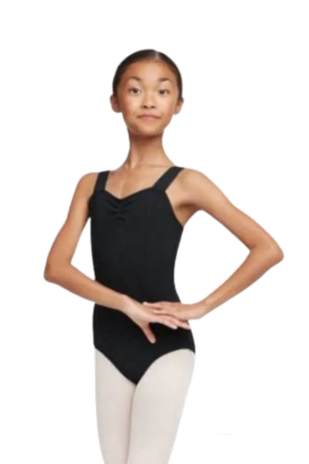 CAPEZIO SE1012C GIRLS WIDE STRAP CAMISOLE LEOTARD