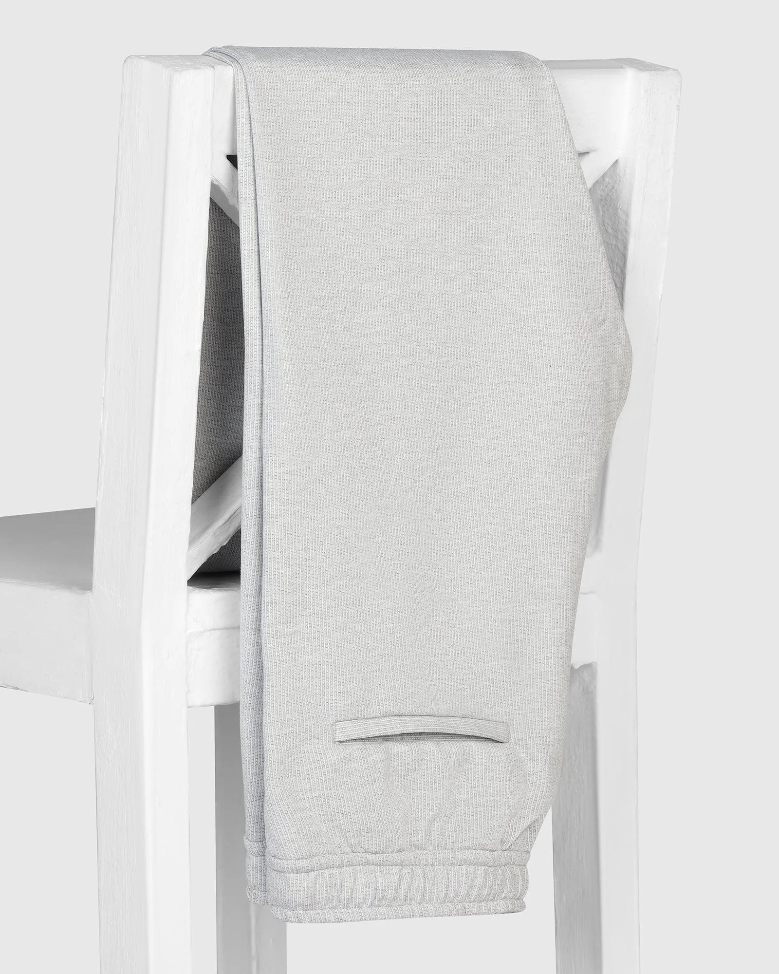 Casual Grey Solid Jogger - Labo