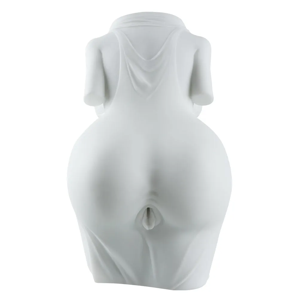 Cathy:Sex Doll Torso long skirt girl All-White Design Sex Toy For Men