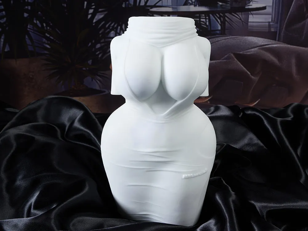 Cathy:Sex Doll Torso long skirt girl All-White Design Sex Toy For Men