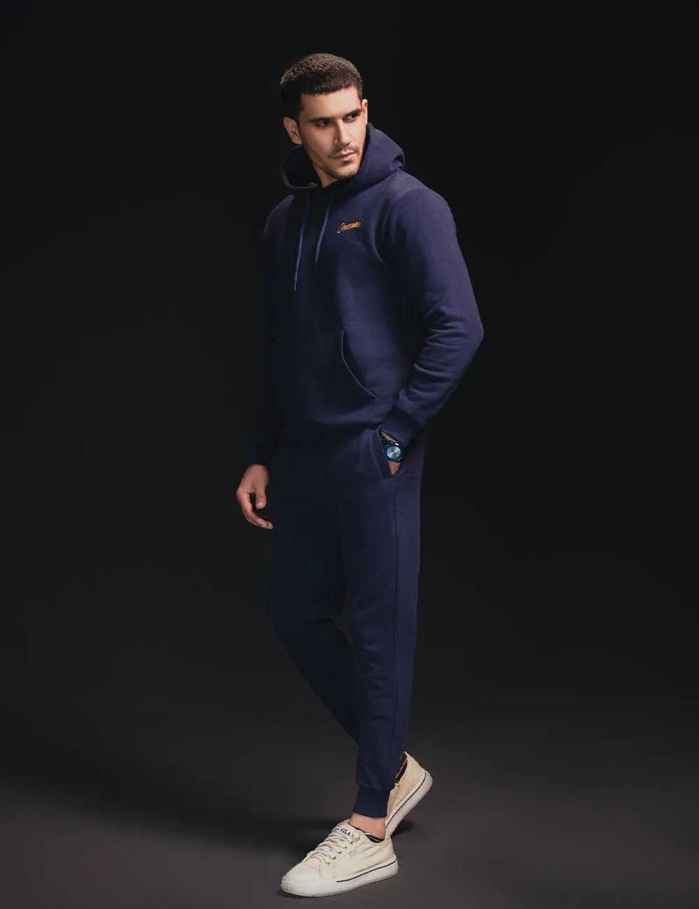 Classic Navy Premium Tracksuit