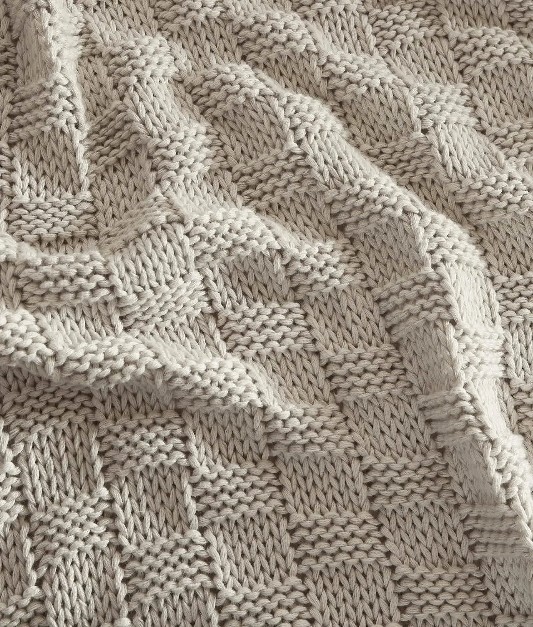 Cotton Knit Blanket