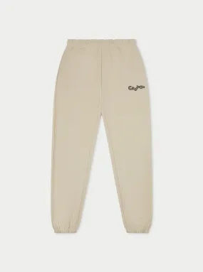 COUTURE ABSTRACT JOGGERS - BEIGE