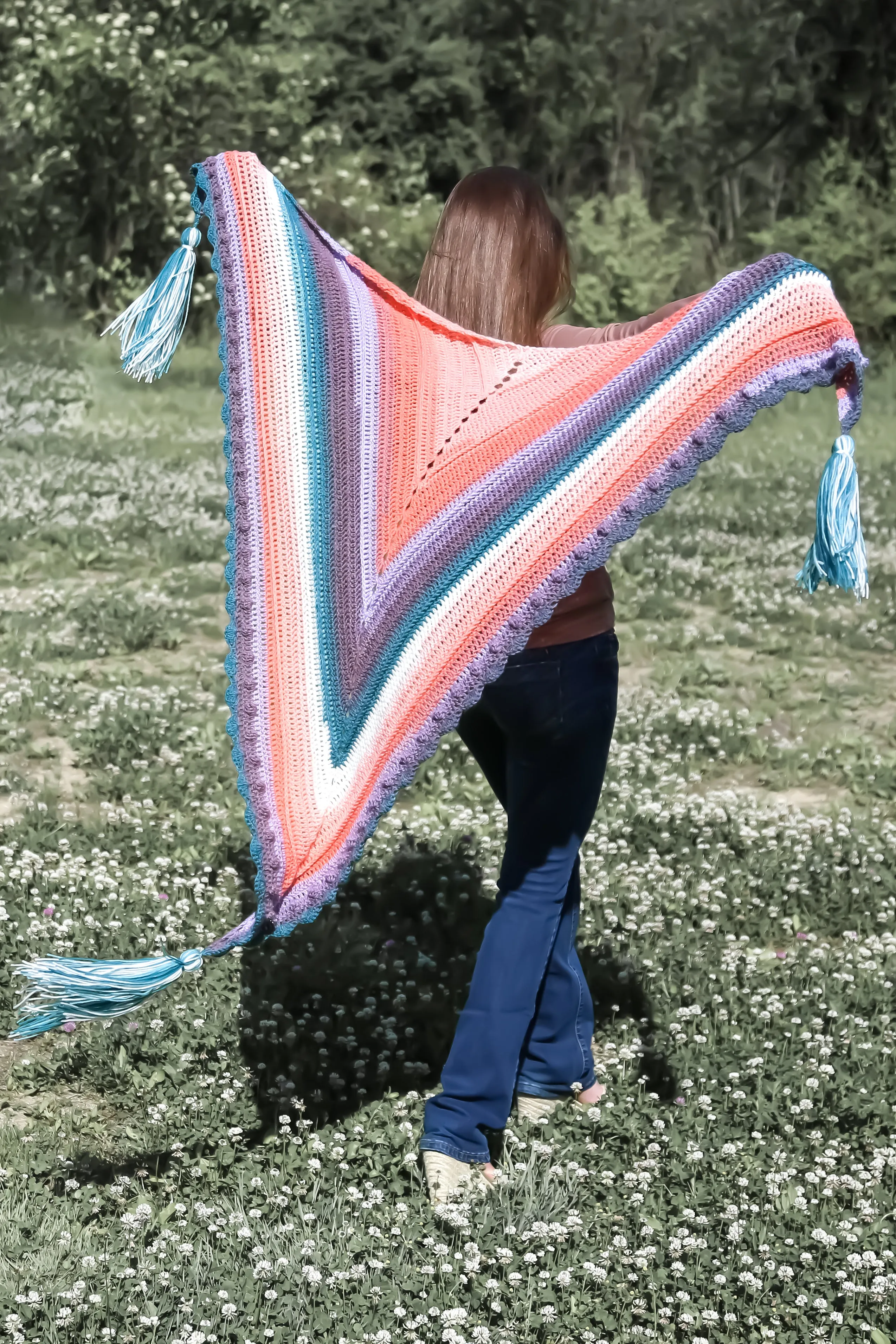 Crochet Kit - Roux Shawl