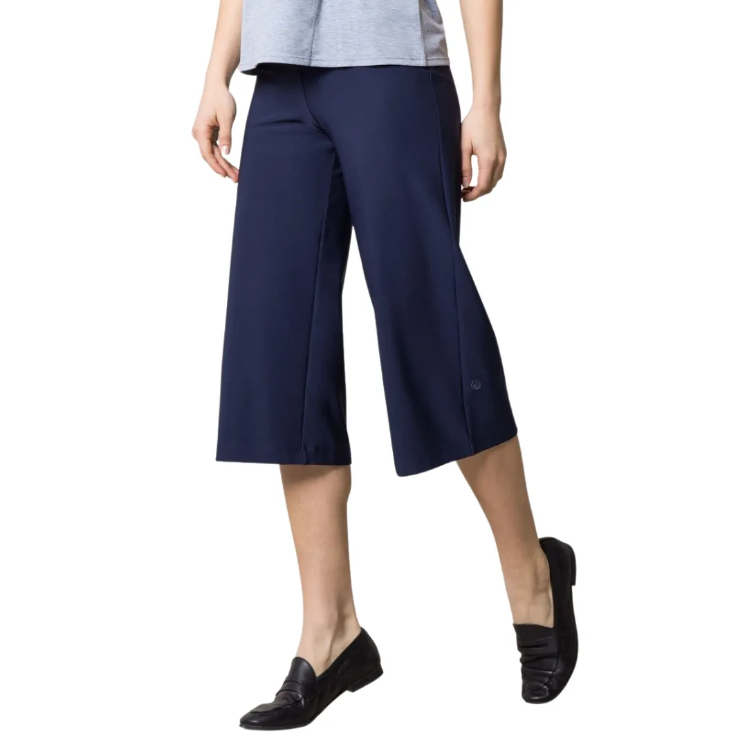 Day to Night Wide Waistband Culottes - Rebel