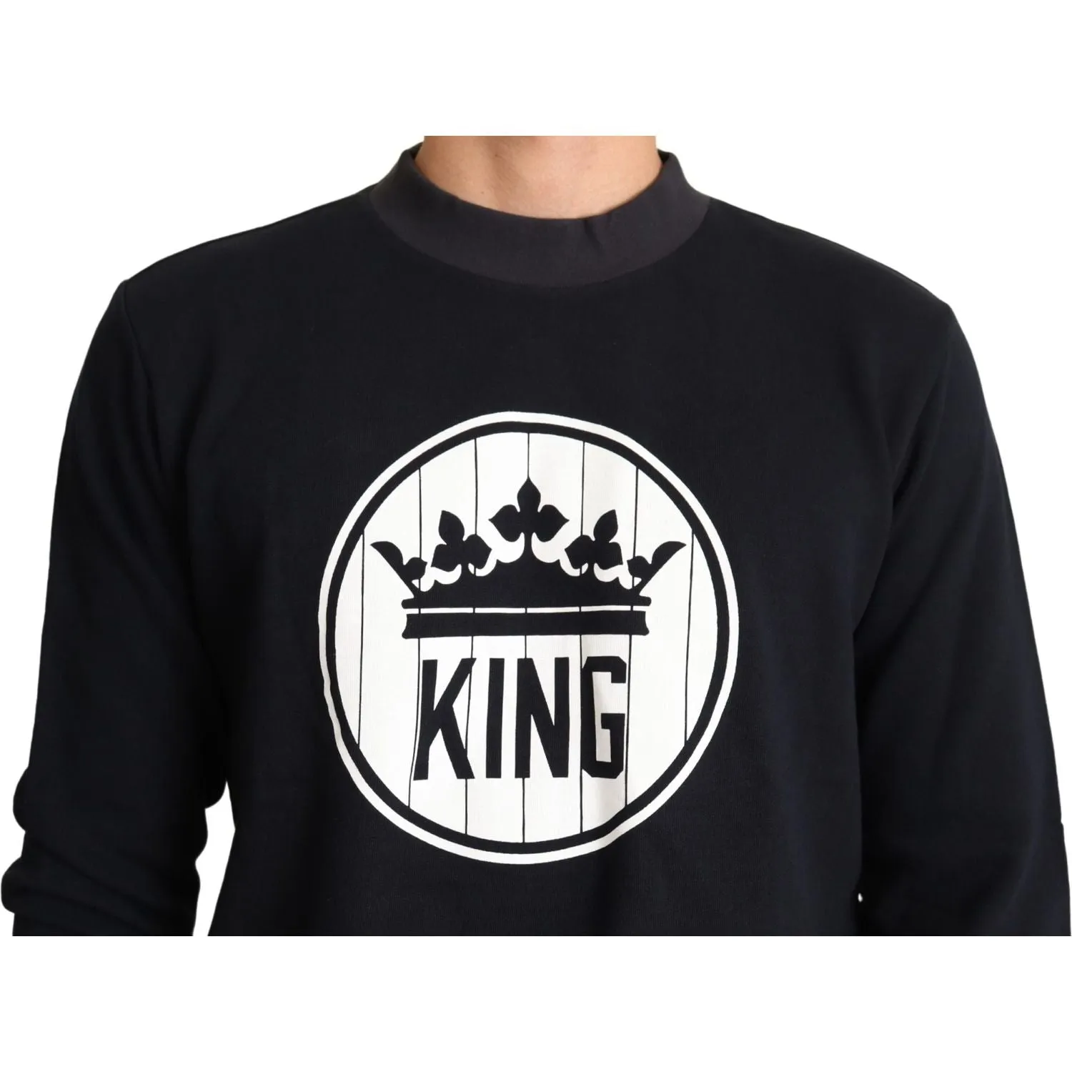 Dolce & Gabbana Regal Crown Motive Crewneck Sweater