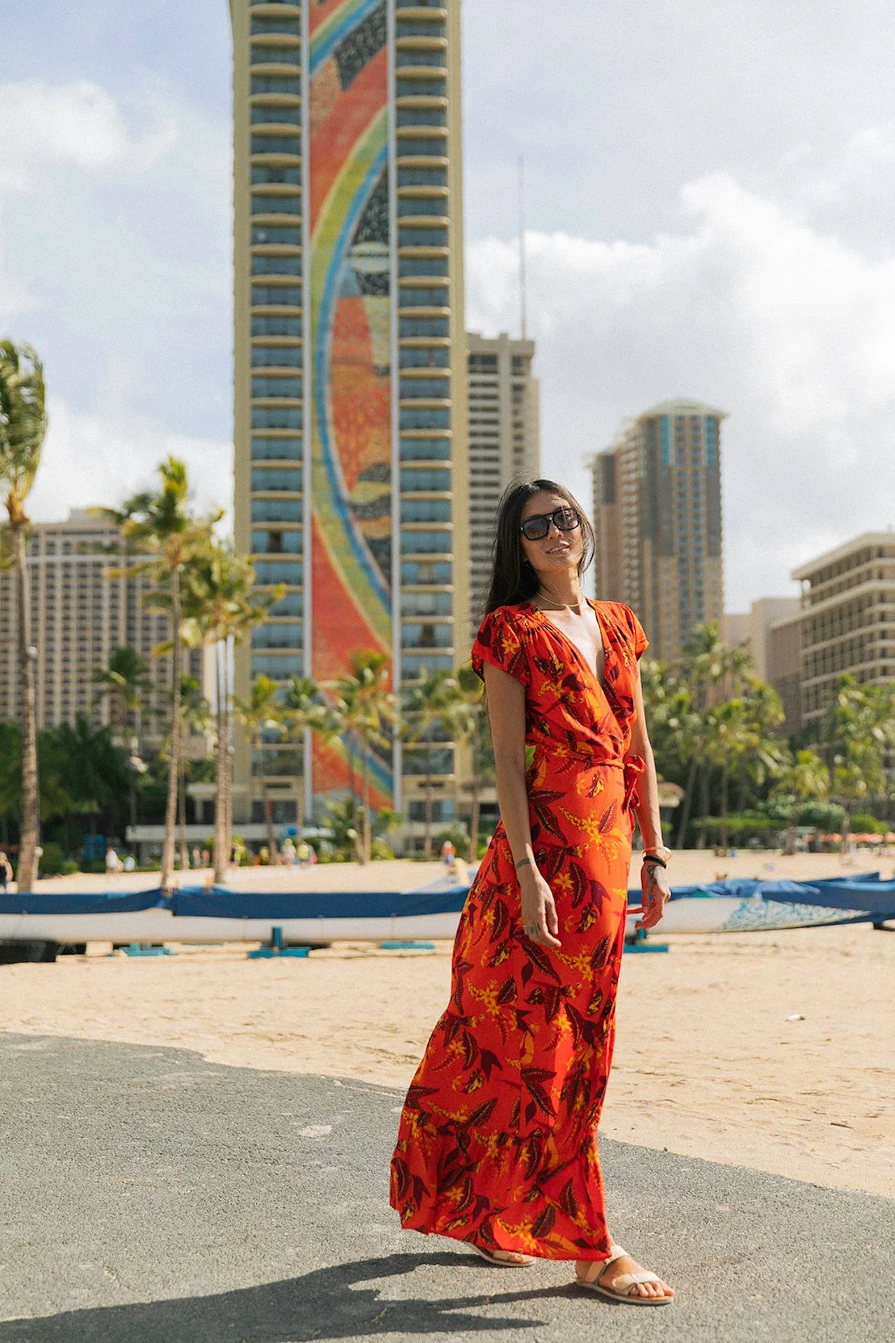 Dubai Wrap Dress