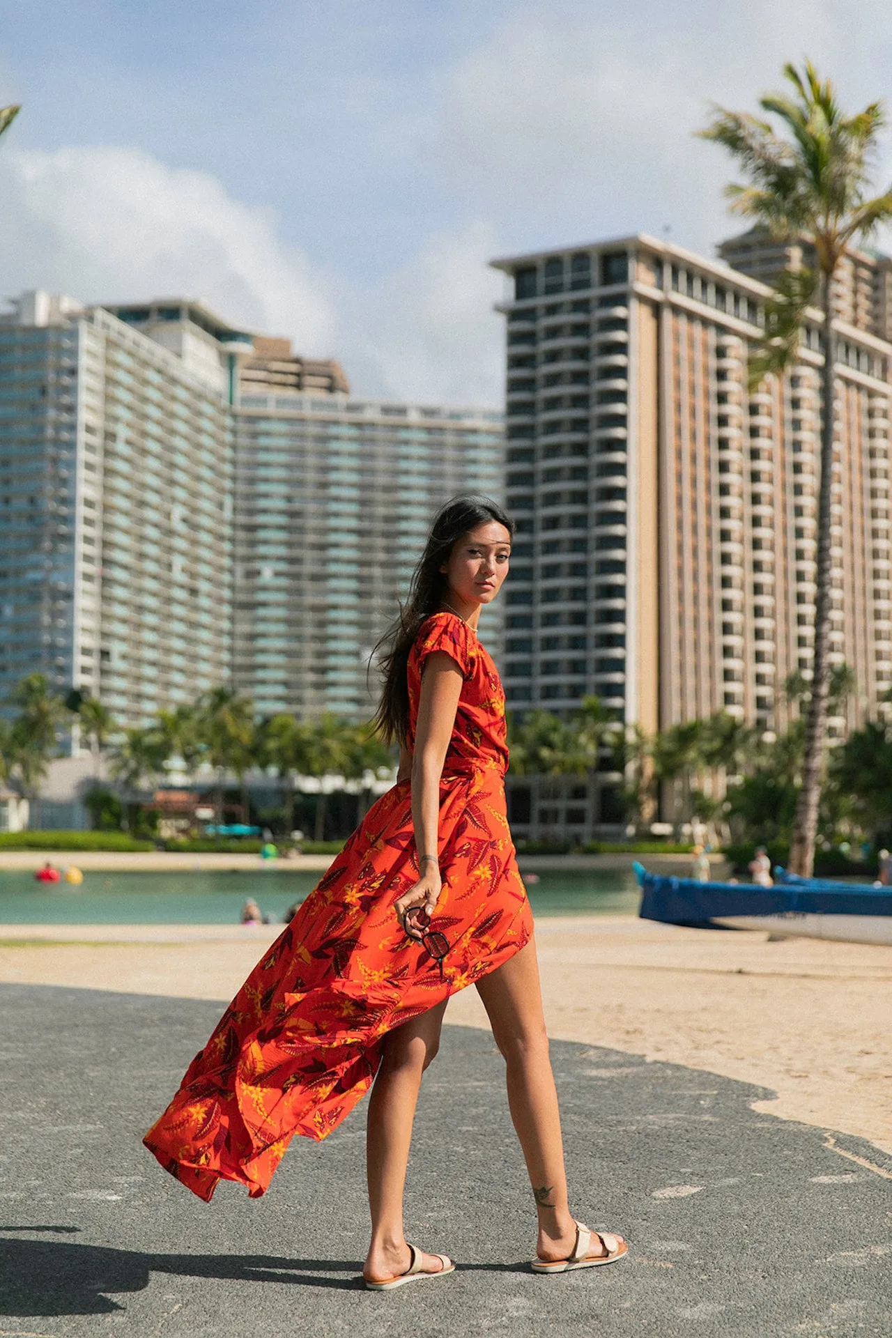 Dubai Wrap Dress