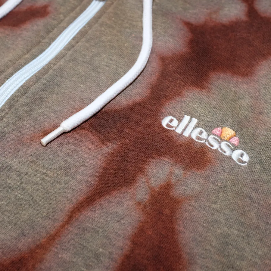 Ellesse Zip Hoody Bleach Large