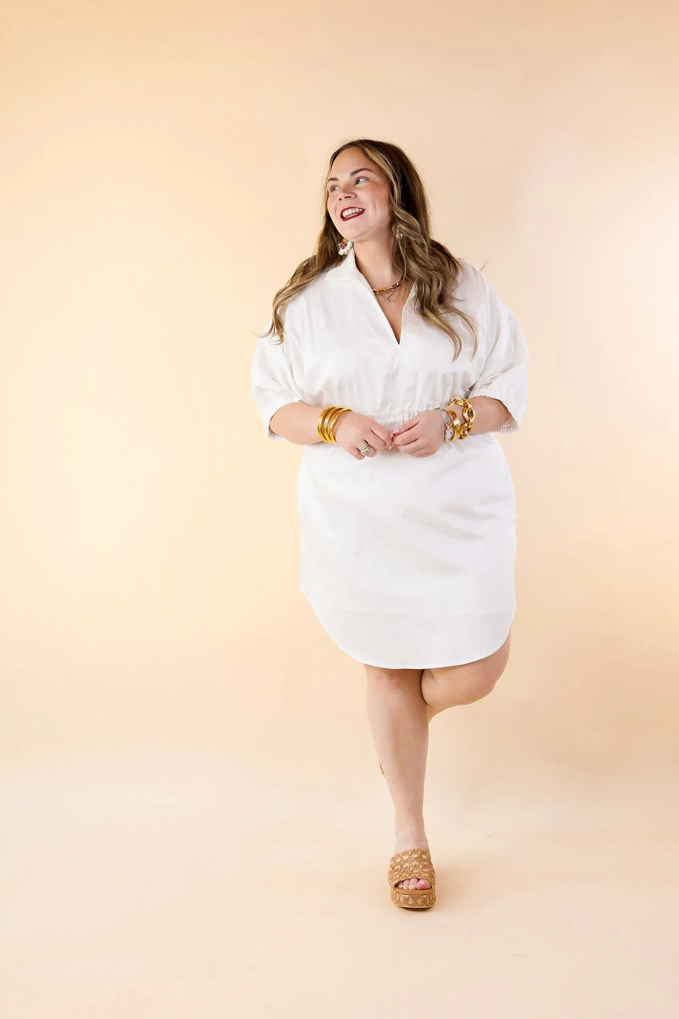 Emily McCarthy | Palmer Dress in White